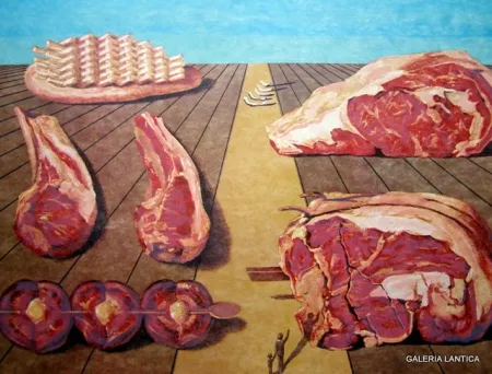 Литография Dali - Les entreplats sodamises