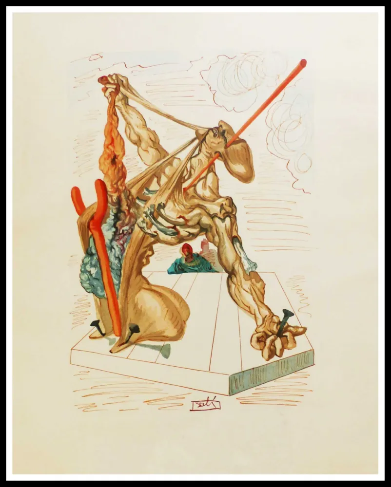 Гравюра На Дереве Dali - LES FALSIFICATEURS