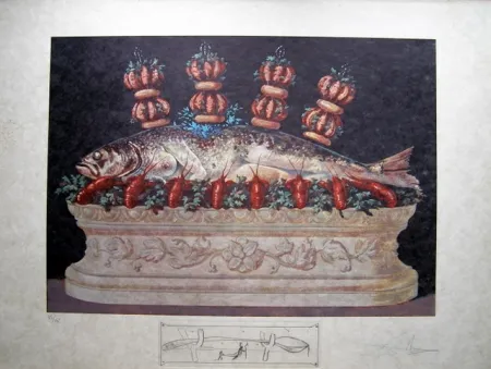 Литография Dali - LES PANACHES PANACHÉS.