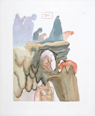 Гравюра На Дереве Dali - Les Prévaricateurs, 1963