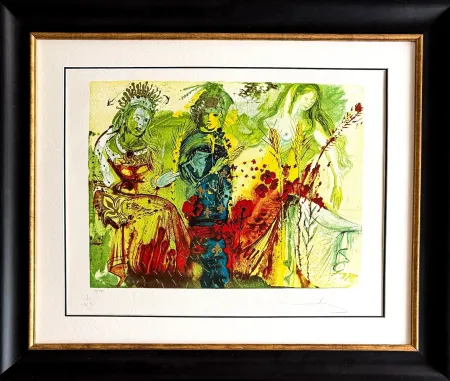 Литография Dali - L'Été (from 'Les Quatre Saisons')