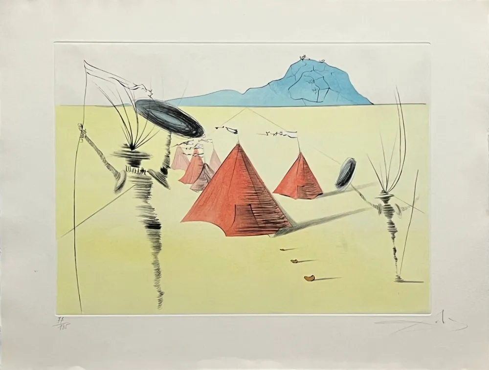 Офорт Dali - Levi
