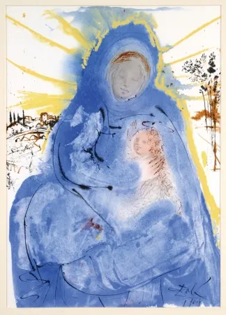 Многоэкземплярное Произведение Dali - Maria conferens in corde suo