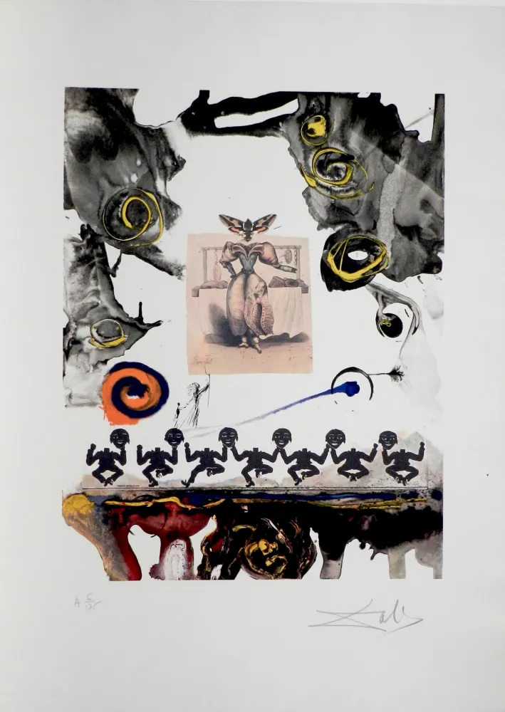 Гравюра Dali - Memories of Surrealism Surrealist Gastronomy