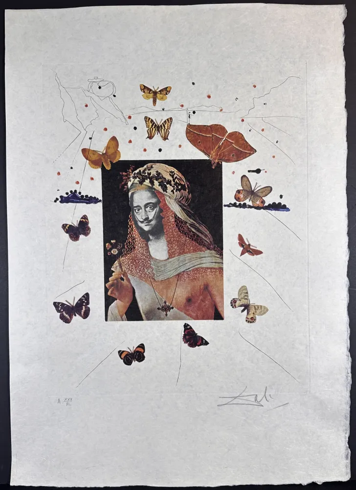 Гравюра Dali - Memories of Surrealism Surrealist Portrait of Dali