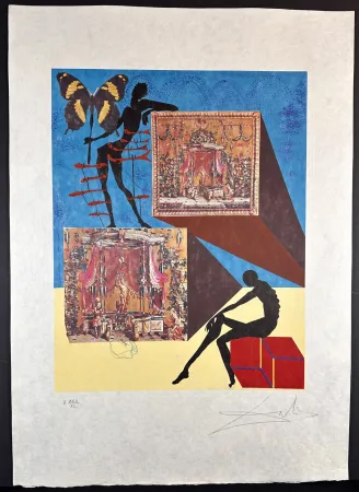 Гравюра Dali - Memories of SurrealismDressed in The Nude in The Surrealist Fashion