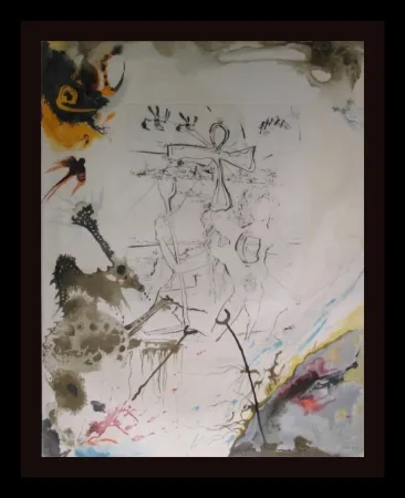 Гравюра Dali - Moses and Monotheism Moses & Akhenaton 