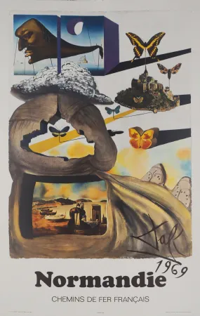 Литография Dali - Normandie