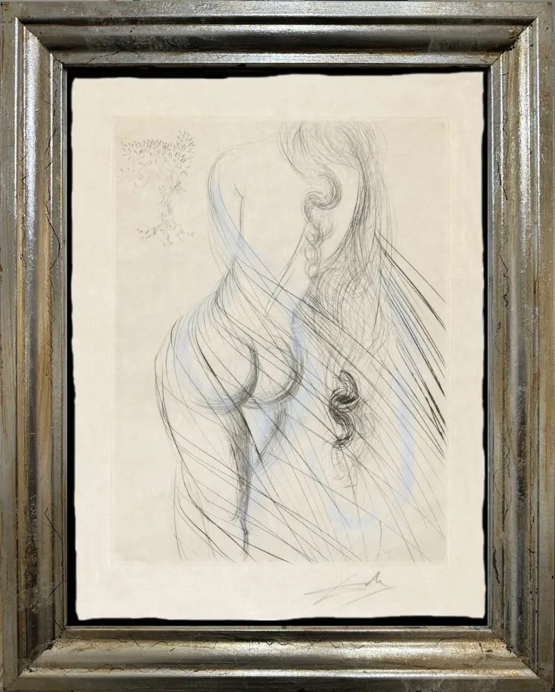 Офорт Dali - Nu