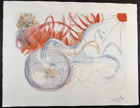 Гравюра Dali - Our Historical Heritage Elijah