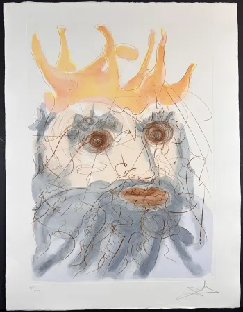 Гравюра Dali - Our Historical Heritage King Saul