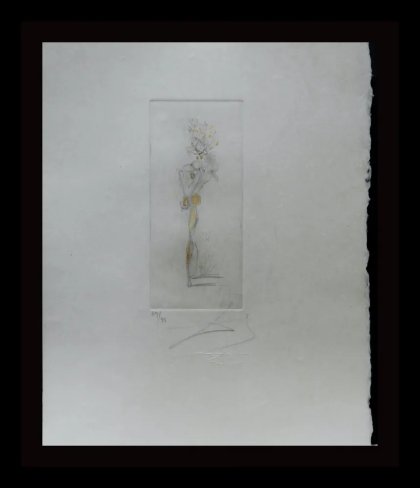 Гравюра Dali - Petite Nus (From Appolinaire) D