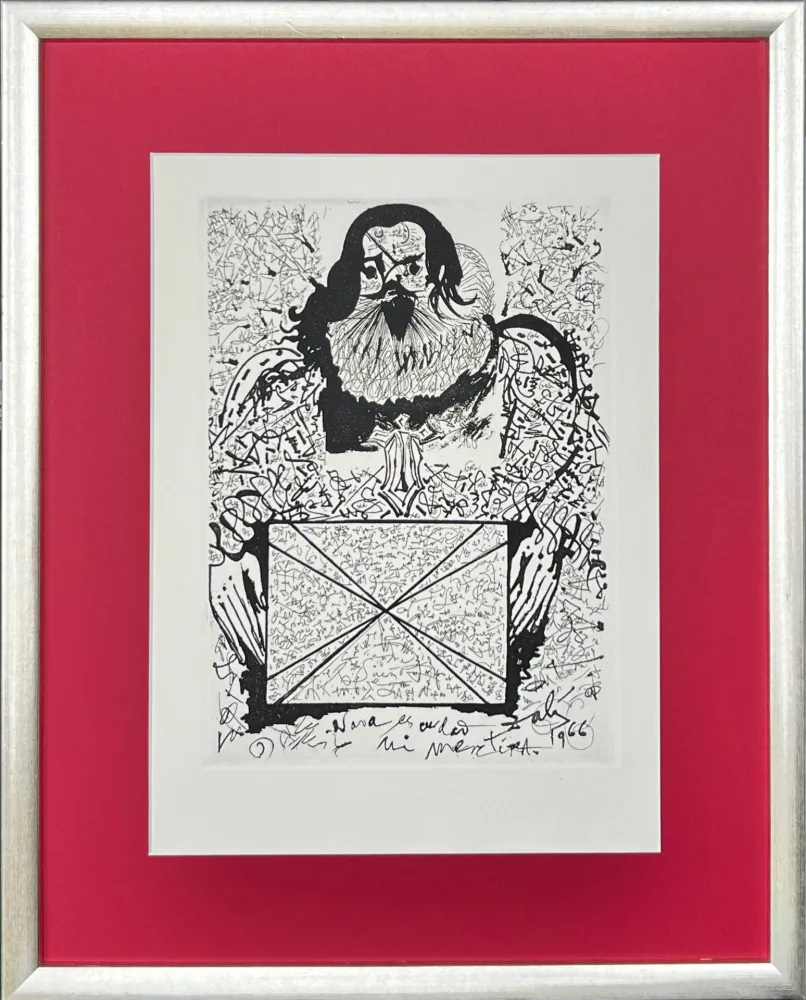 Офорт Dali - Portirait of the Signatures