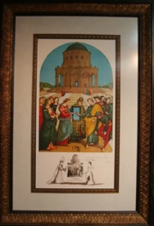 Литография Dali - 	Raphael 