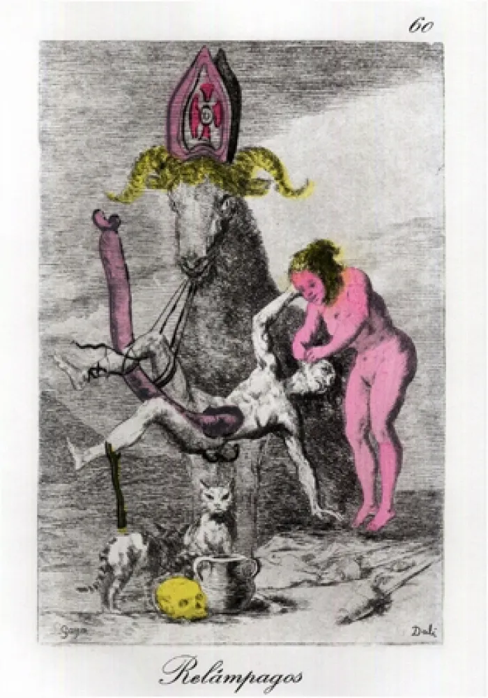 Гравюра Сухой Иглой Dali - Relampagos