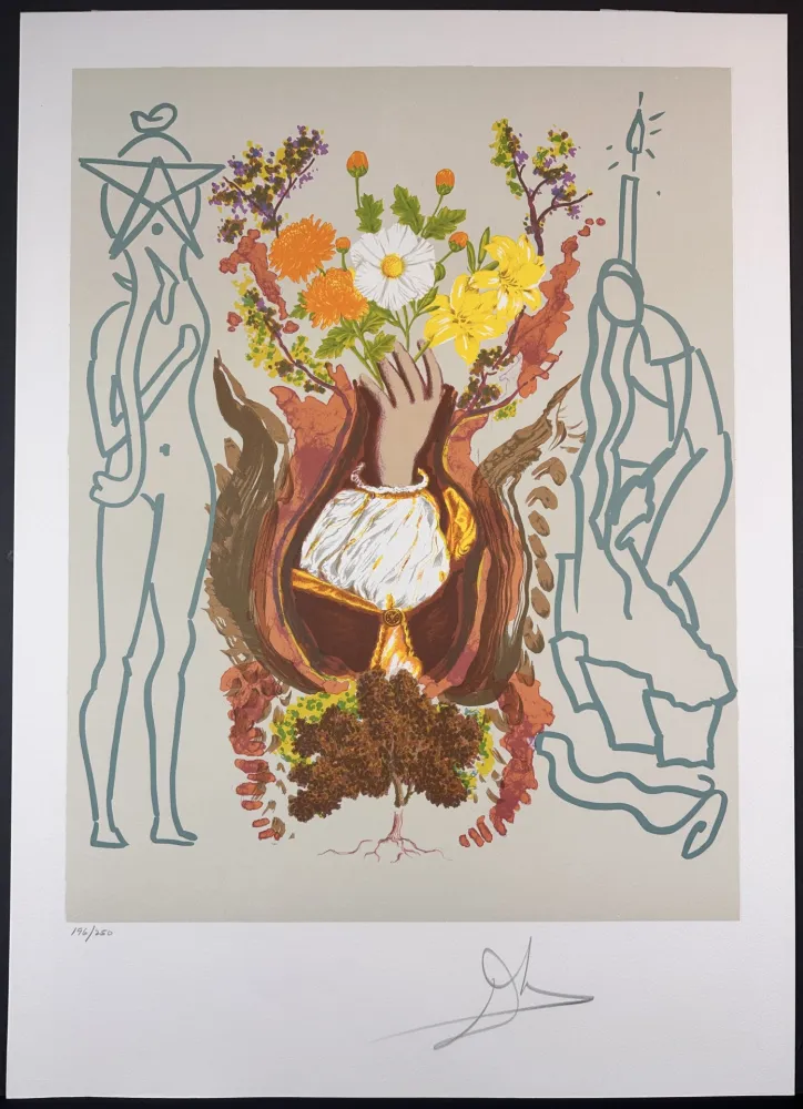 Литография Dali - Renaissance With Original Portfolio Case