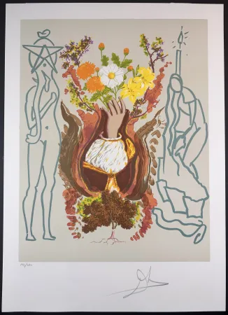 Литография Dali - Renaissance With Original Portfolio Case