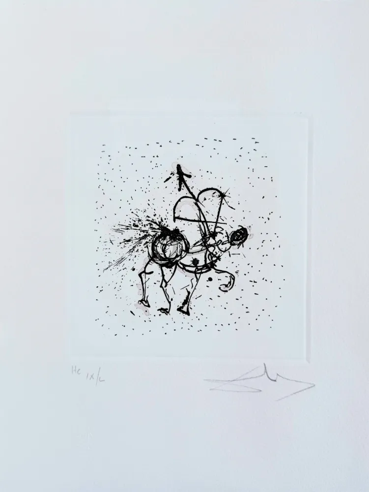 Офорт Dali - Sagittarius