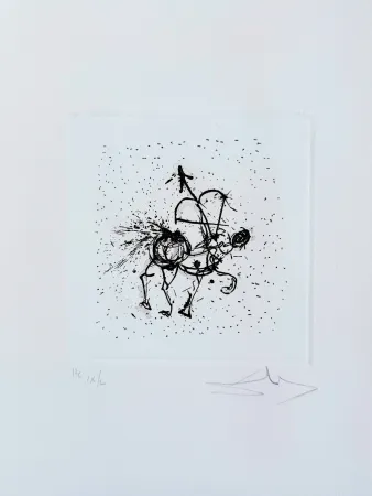 Офорт Dali - Sagittarius