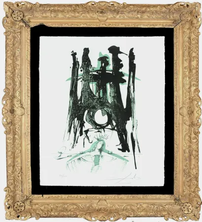 Литография Dali - Sagrada Familia