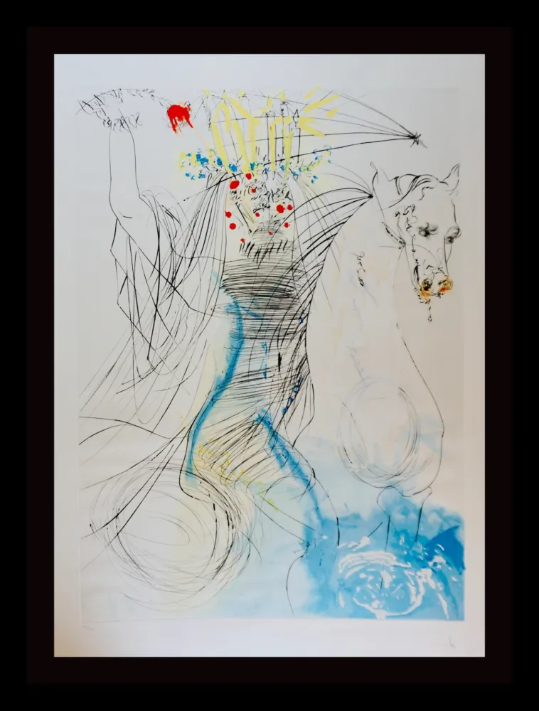 Гравюра Dali - Saint Lucie