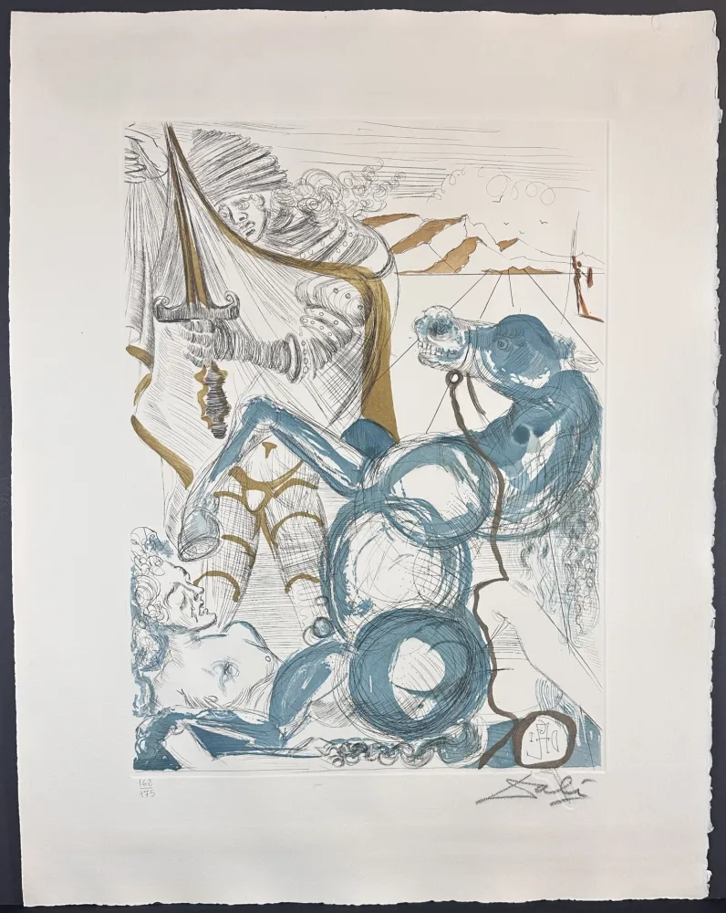 Гравюра Dali - Saint Martin