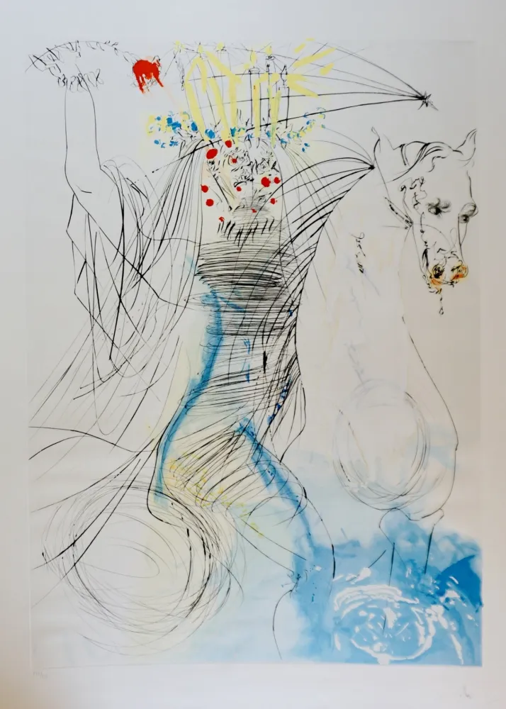 Гравюра Dali - Sainte Lucie