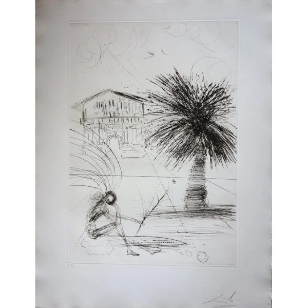 Гравюра Dali - San Francisco : Mission Dolores