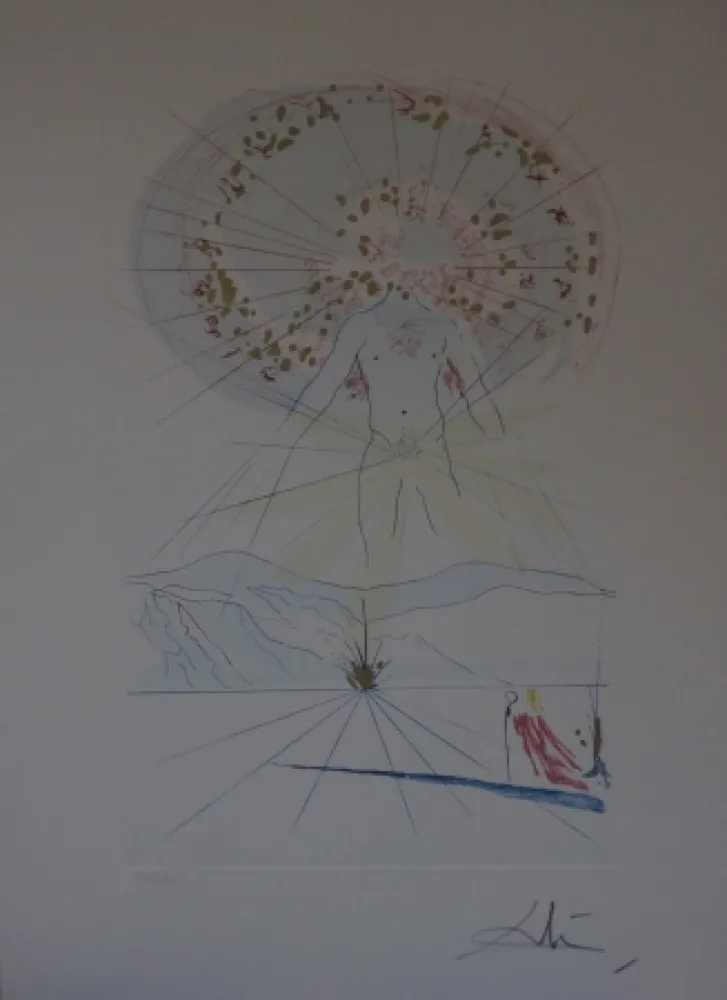 Офорт И Аквитанта Dali - Sans titre