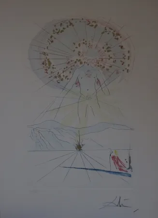 Офорт И Аквитанта Dali - Sans titre