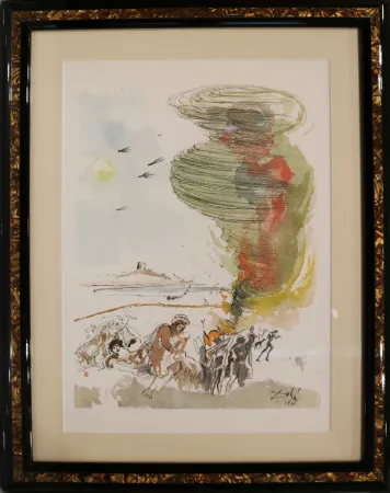 Литография Dali - Sed libera nos a malo