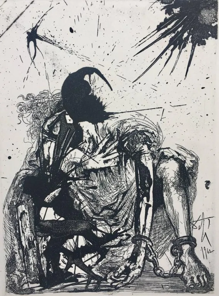 Гравюра Dali - SEGISMUNDO