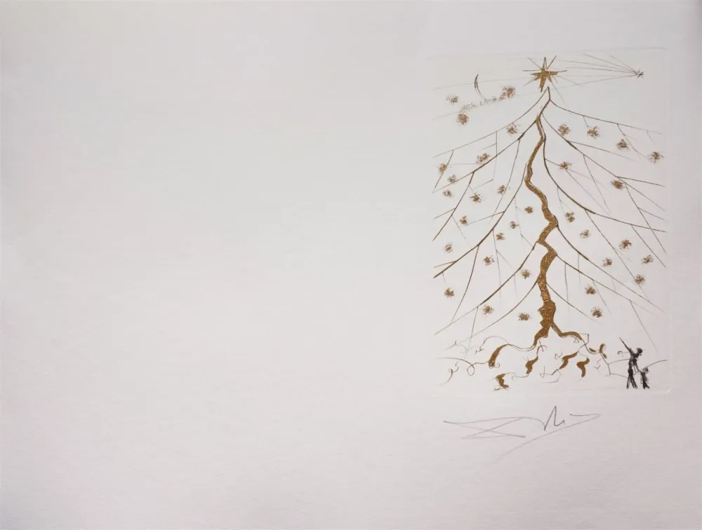 Гравюра Dali - Star of Bethlehem