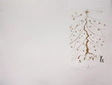 Гравюра Dali - Star of Bethlehem