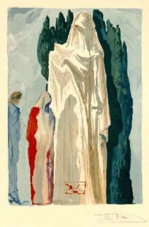 Литография Dali - The Divine Comedy - Hell - Chant 10