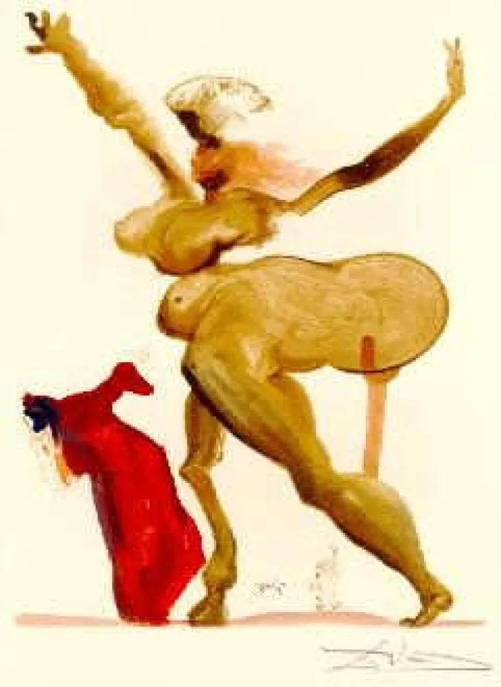 Литография Dali - The Divine Comedy - Hell - Chant 33 