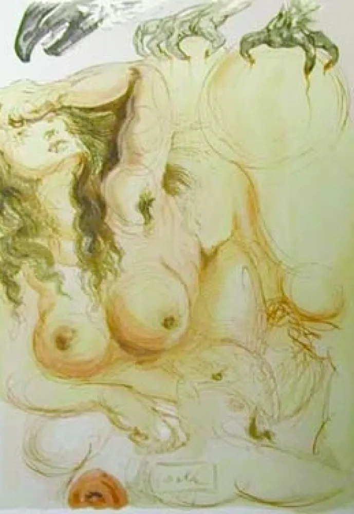 Литография Dali - The Dream