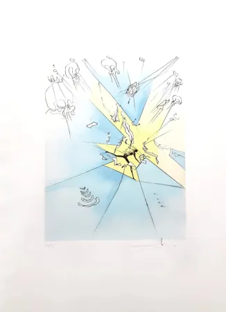 Гравюра Dali - The Grand Inquisitor Expels the Savior