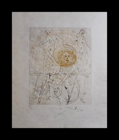 Гравюра Dali - The Hippies The Sun