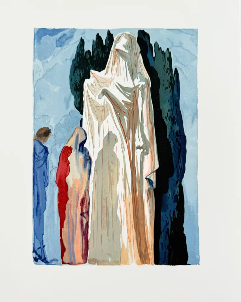 Гравюра На Дереве Dali - The Inferno, Canto 10 - The Heretics