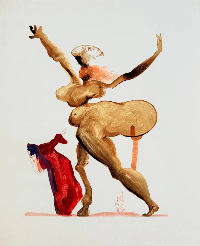 Гравюра На Дереве Dali - The Inferno, Canto 33 -  Les Traitres envers leurs hôtes