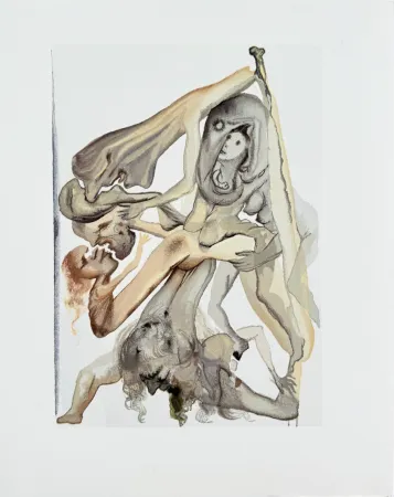 Гравюра На Дереве Dali - The Inferno, Canto 4 - Limbo