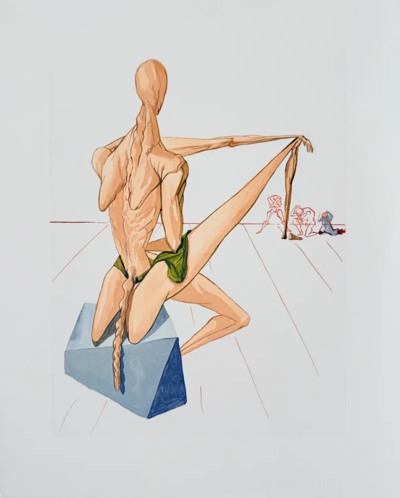 Гравюра На Дереве Dali - The Inferno, Canto 5 - Minos