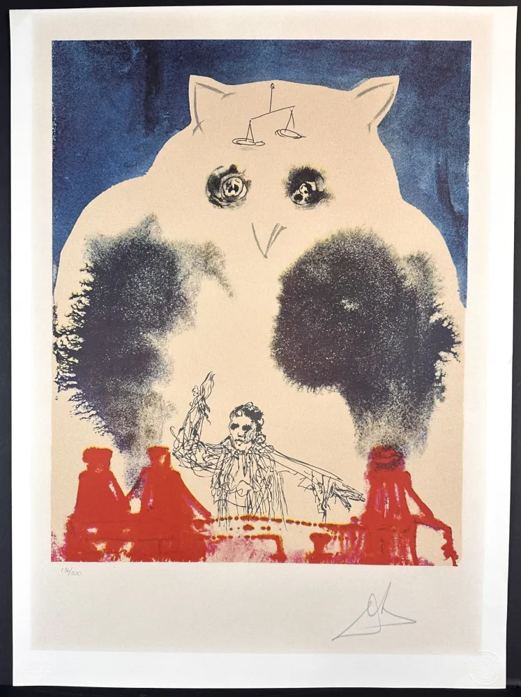 Литография Dali - The Lawyer