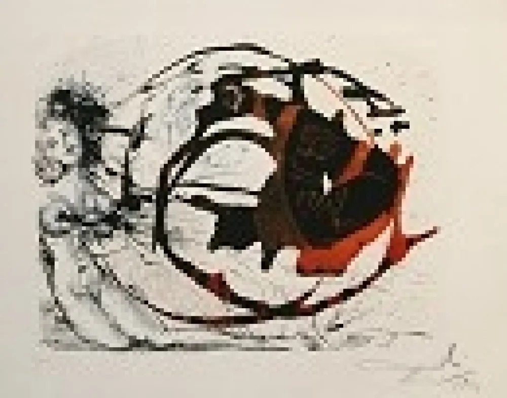 Офорт И Аквитанта Dali - THE MILKY WAY ( LA VOIE LACTEE)