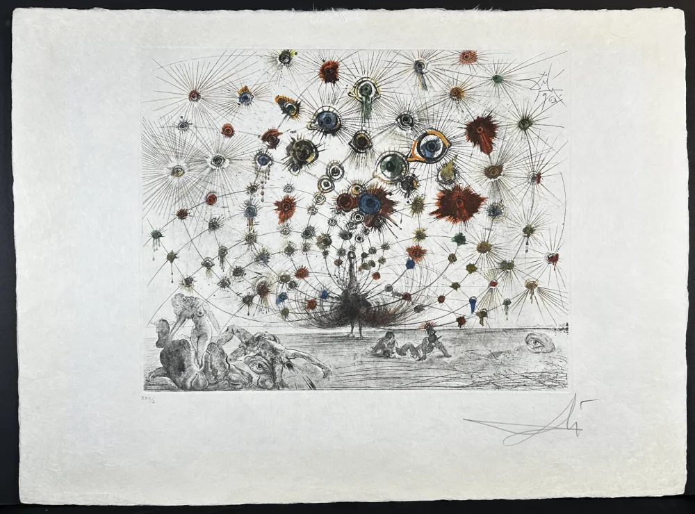 Гравюра Dali - The Mythology Argus Color