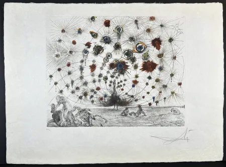 Гравюра Dali - The Mythology Argus Color