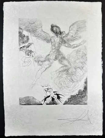 Гравюра Dali - The Mythology Icarus