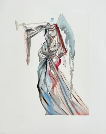 Гравюра На Дереве Dali - The Paradise, Canto 10 - The Angel of the Sun