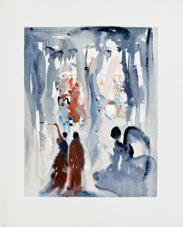 Гравюра На Дереве Dali - The Paradise, Canto 13 - Thus Was the Earth Created